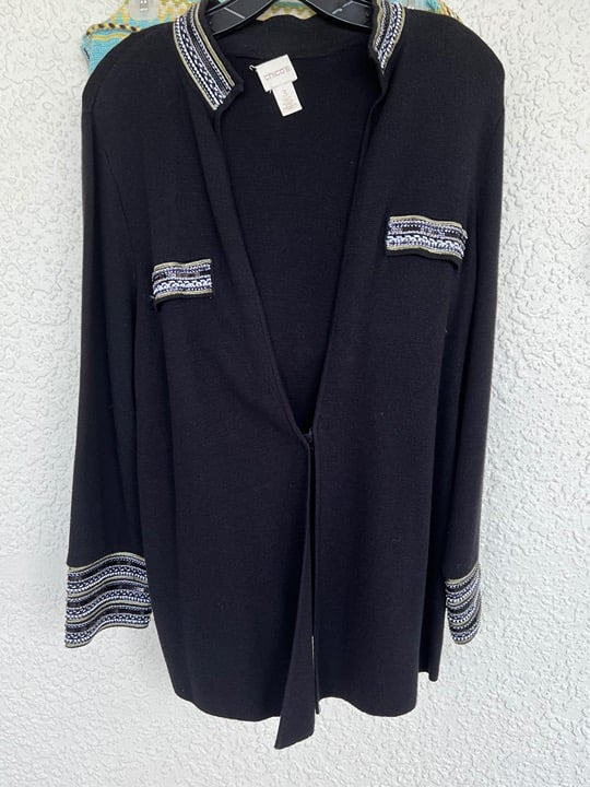 Chicos Military Sweater/Jacket