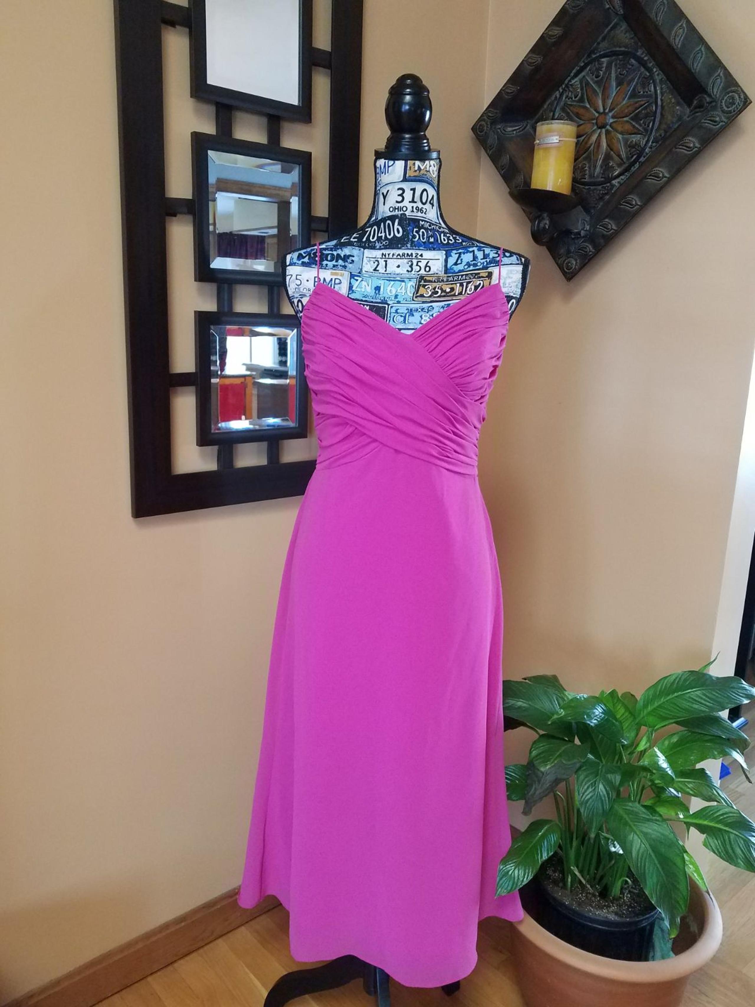 HOT PINK FORMAL DRESS
