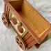 Boyds Bears Rolling Wheeled Apple Wagon
