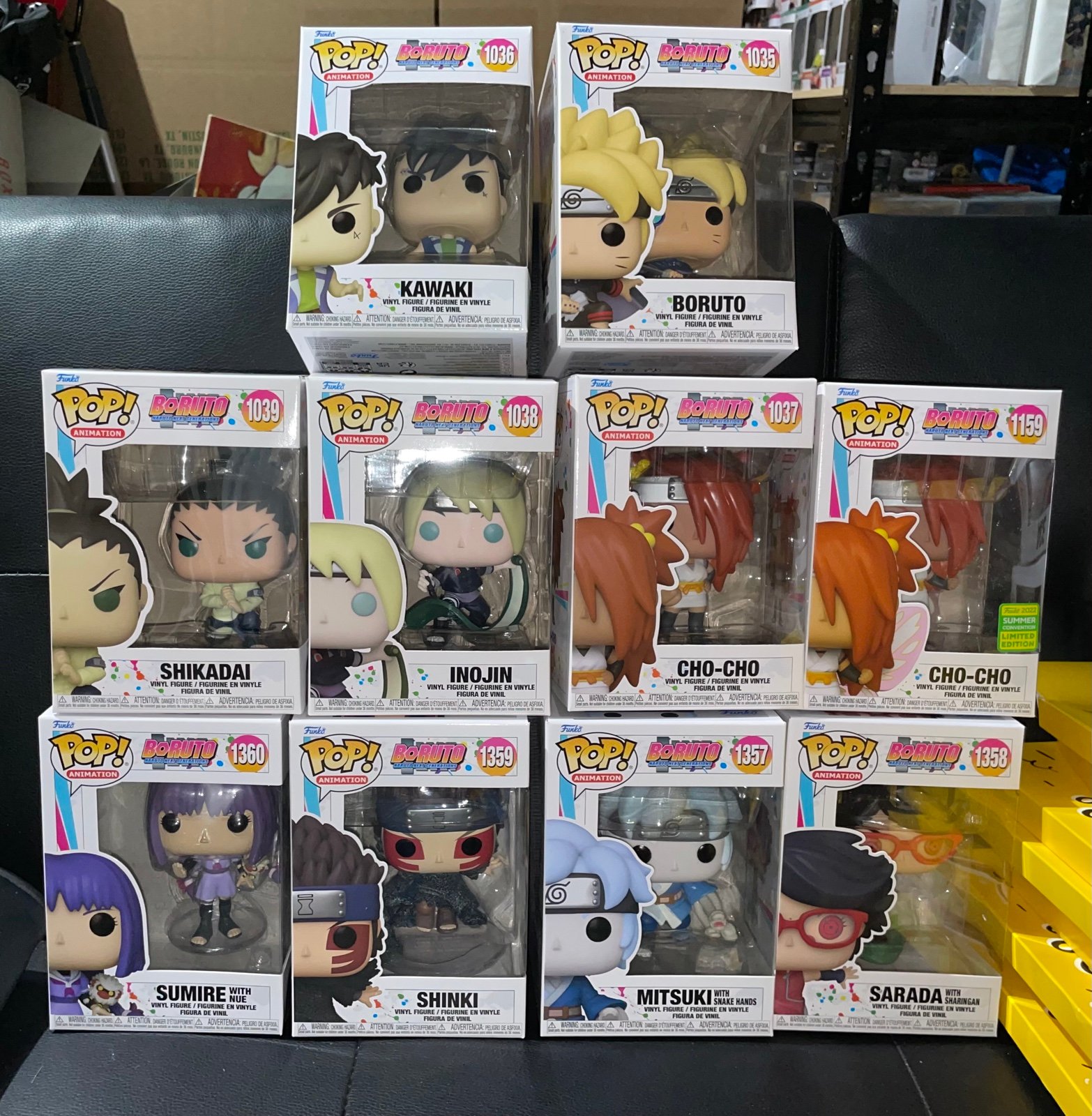 Boruto Naruto Next Generation Set Funko Pop Anime