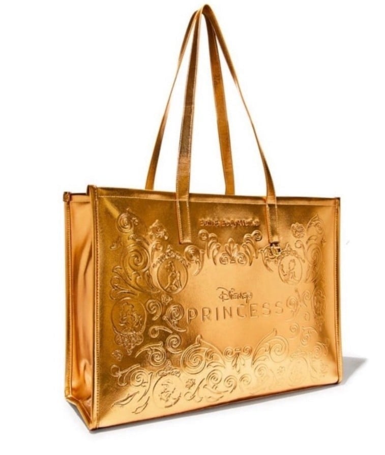 Bath Body Works x Disney Princess Gold Tote Bag BBW Limited Edition Princess Bag