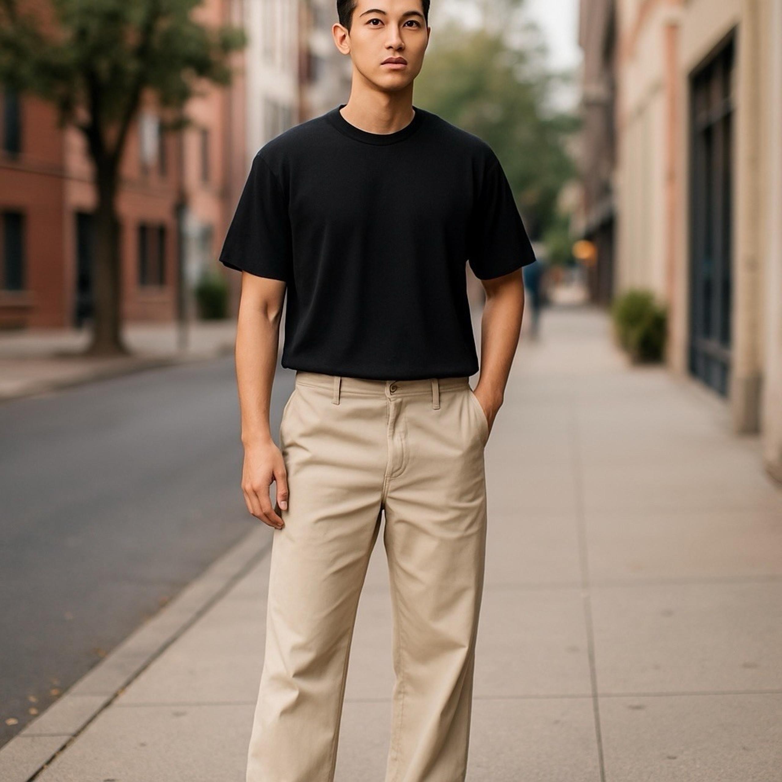 Red Kap Khaki Work Pants Men's 36 x 32 Tan Straight Leg Work Pants