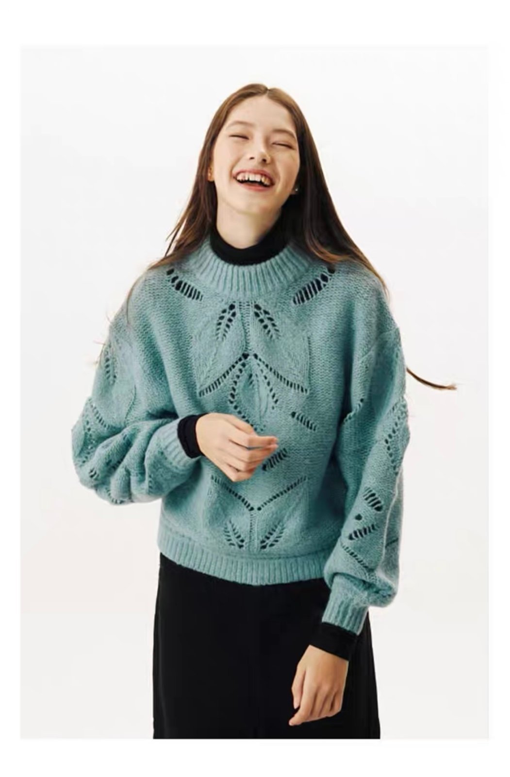 BASH Wool and alpaca-blend sweater