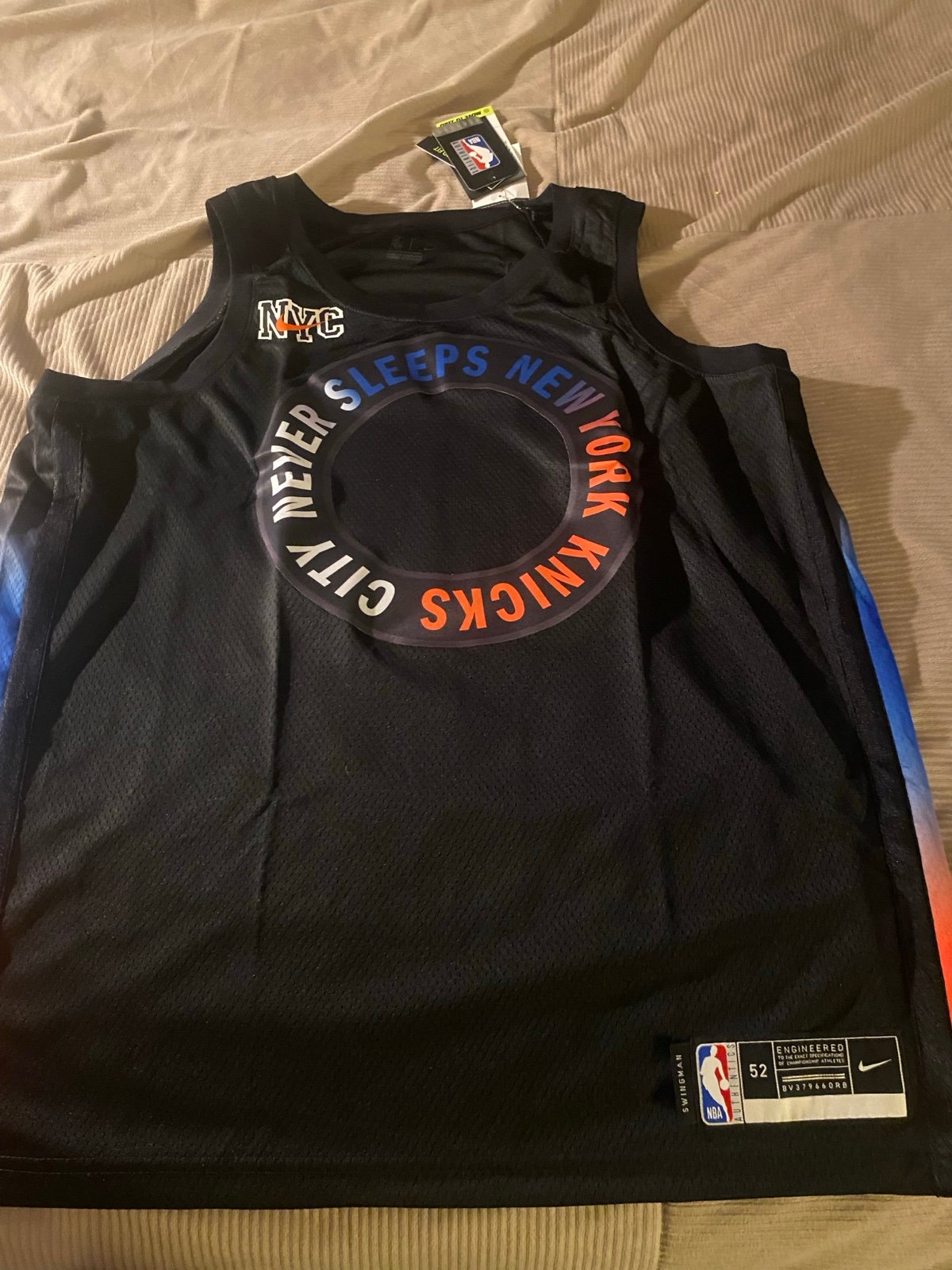 Kith New York Knicks Nike Authentic Swingman Jersey