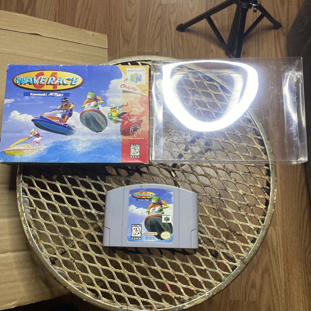 Wave Race 64 (Nintendo 64, 1996) with Box, No Manual