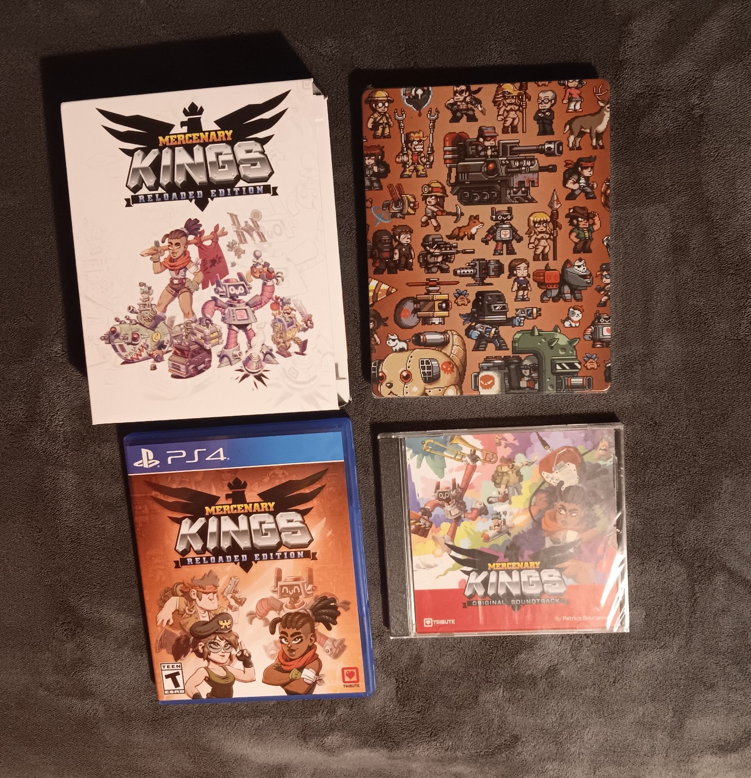 Mercenary Kings: Reloaded Edition [Steelbook Edition] [Limited Run Games] PS4