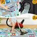 Kids Car Rug, 2' 7 x 4' City Life Traffic Road Playmat for Toy Cars Trains
