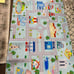 Kids Car Rug, 2' 7 x 4' City Life Traffic Road Playmat for Toy Cars Trains