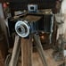 Antique Camera Kodak with Antique Wood Tripod