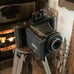 Antique Camera Kodak with Antique Wood Tripod