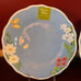 Primrose Vintage Blue Floral Butterfly Melamine 11 Dinner Plate Set of 4-NWT