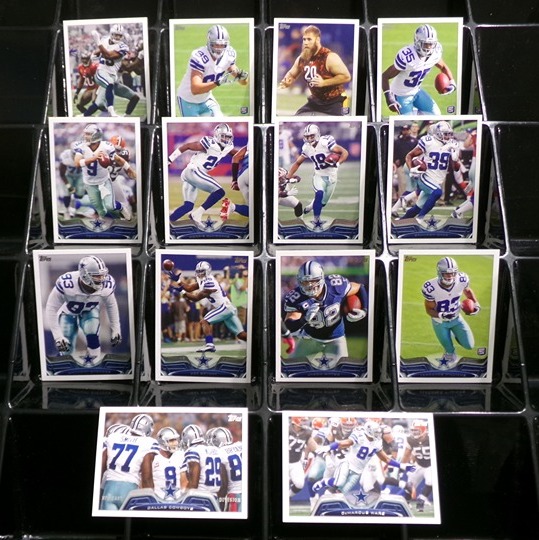 14 FOOTBALL CARD SET 3 PER CARD PERFECT GIFT FOR FANS OF THE DALLAS COWBOYS