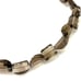 Smoky Qtz. Faceted Beads Strand 12x8mm