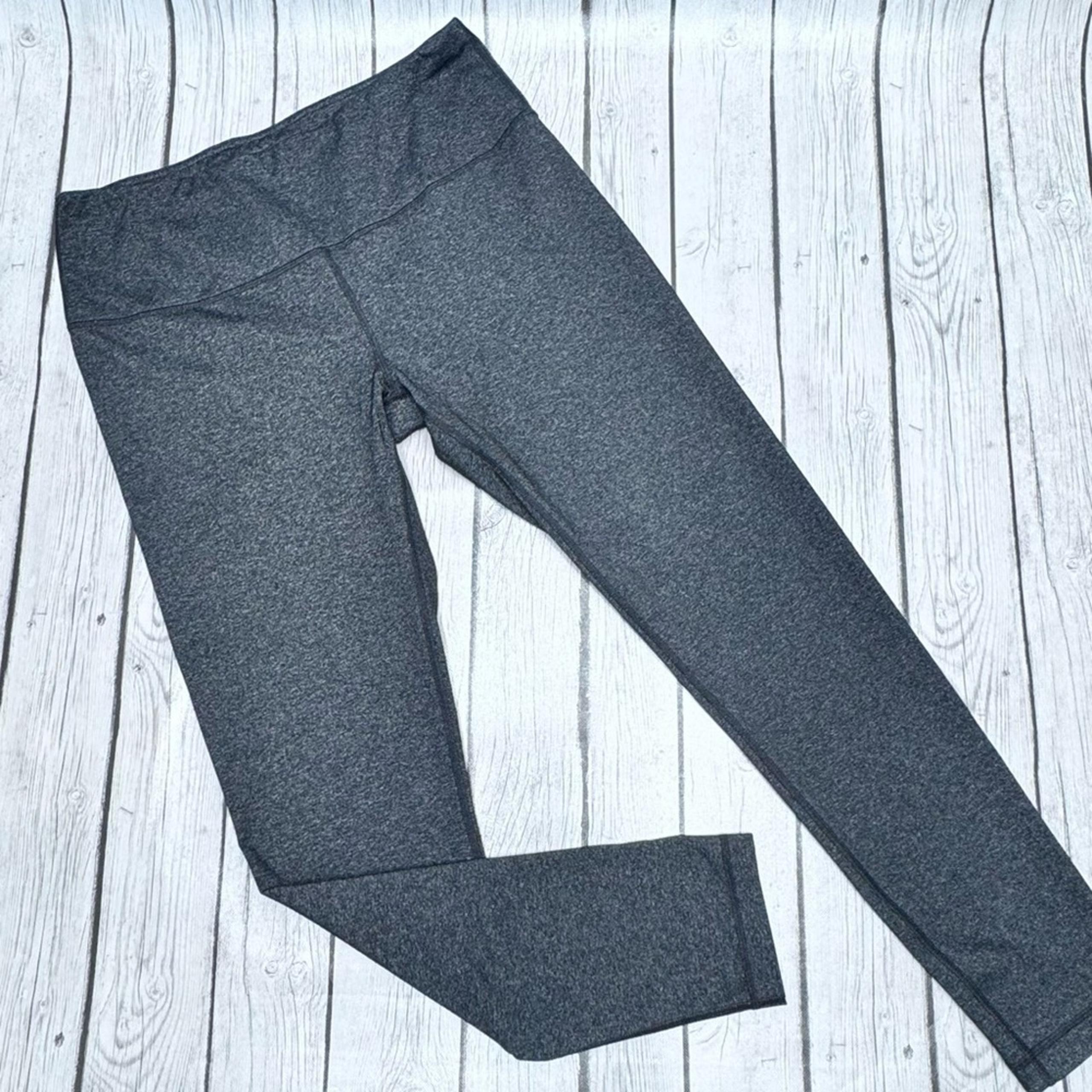 90 Degree By Reflex Gray Leggings Athletic Fit