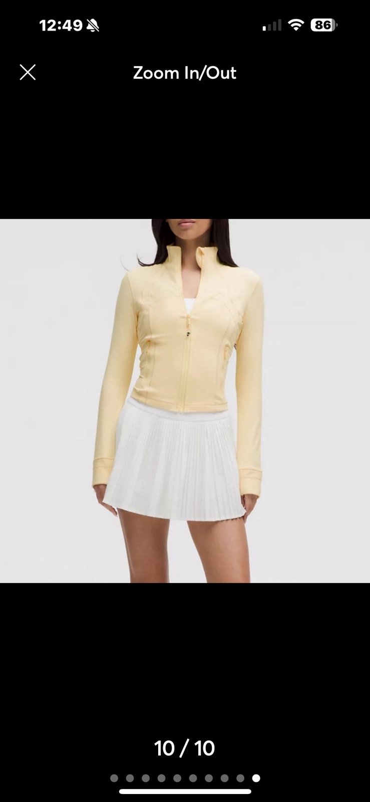 Lululemon Cropped Define Jacket