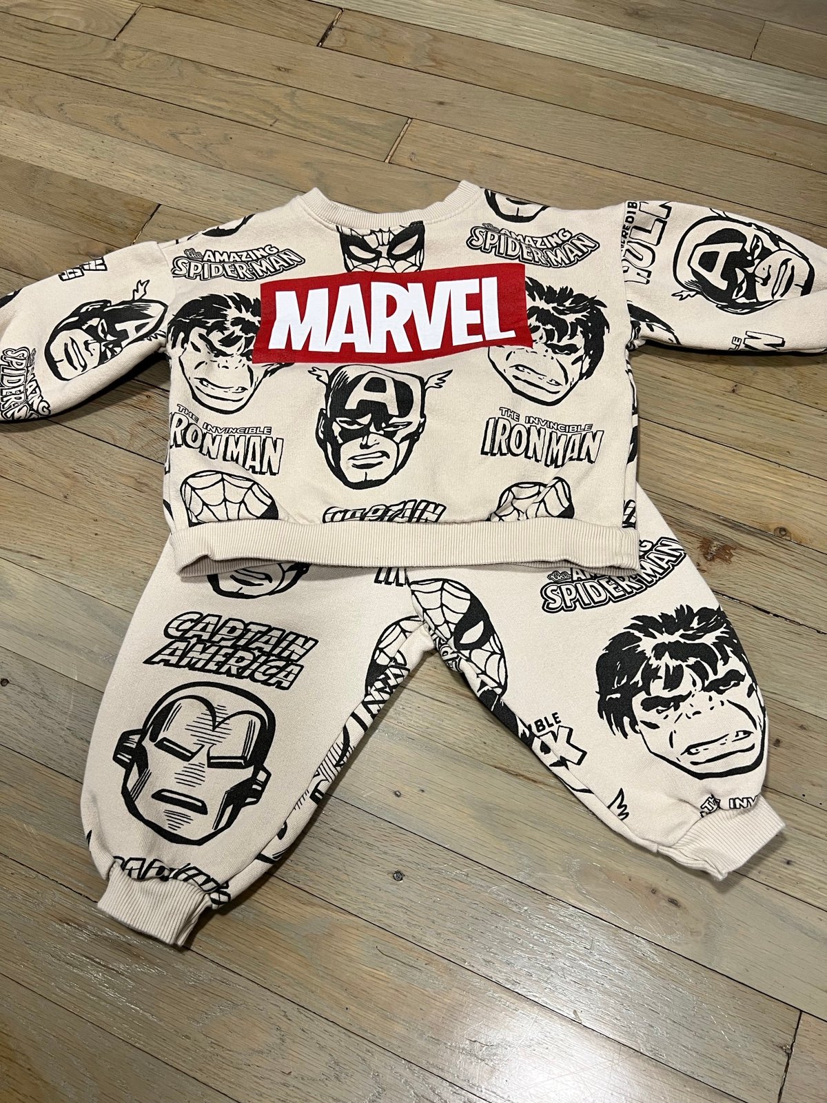 ZARA Marvel set, size 2-3