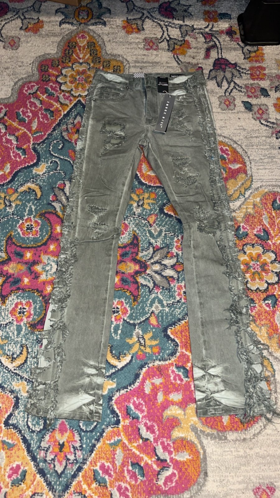 Smoke Rise Stacked Flared Fit New With Tags Sz 30 125 Retail