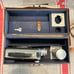 Kodak Cine Magazine 8 Camera + Anastigmat f/2.5 38mm C Mount Camera Lens + Case