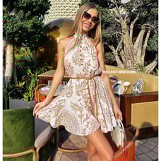 ZARA BLOGGER FAVE!!! Mini Dress with Flounced Hem NWT (M)
