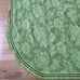 American Vintage Green floral Bates Dual king size Bedspread with fringe