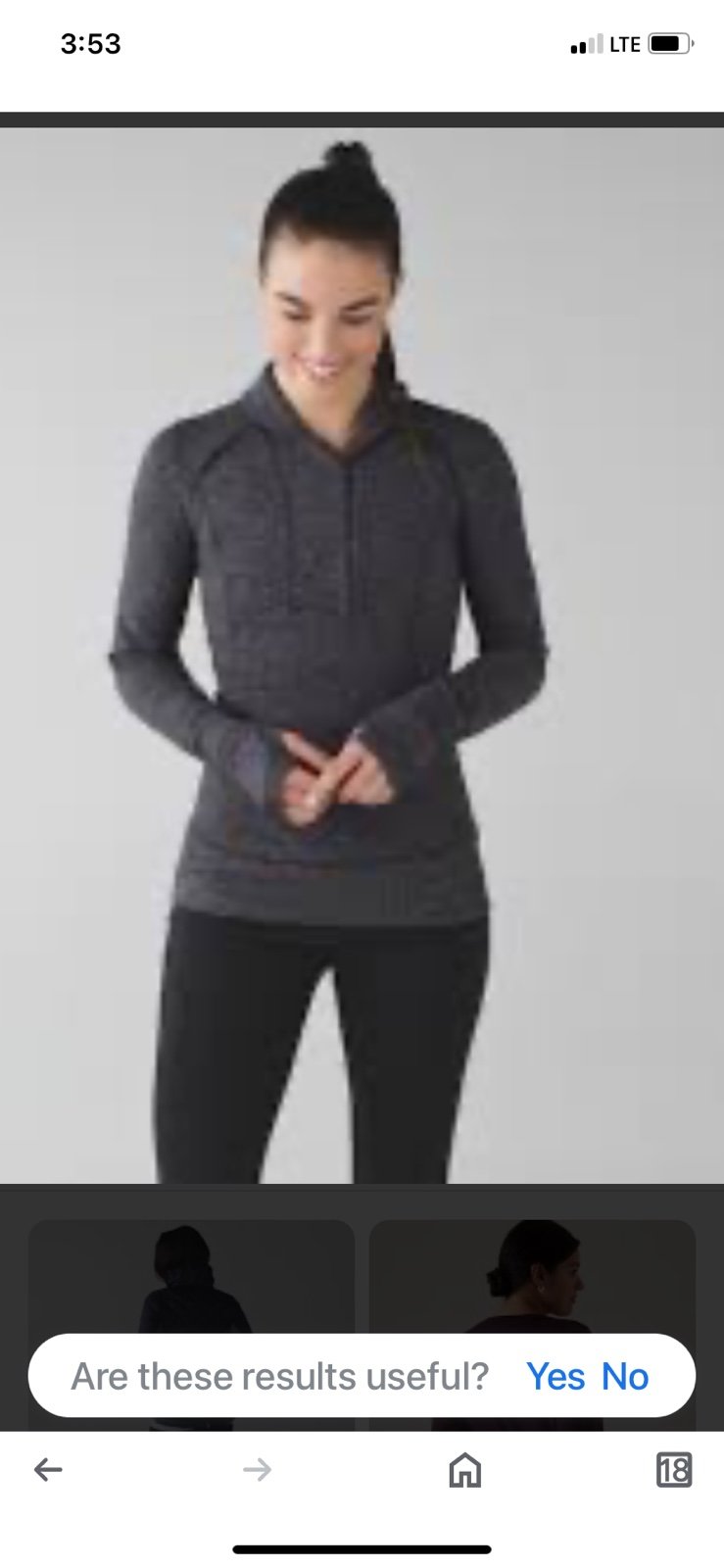 Lululemon base runner 1/2 zip harringbone 2
