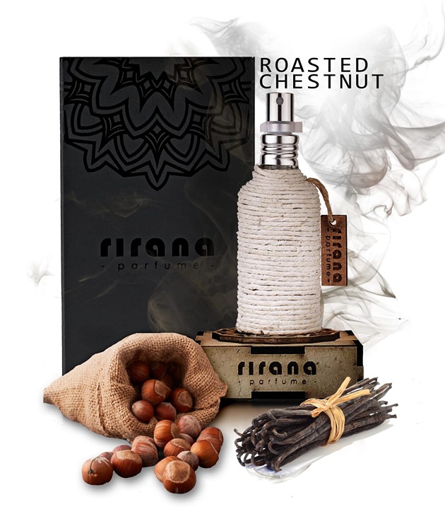 Rirana Roasted Chestnut niche Perfume fragrance Eau de Parfum 50ml/1.7oz