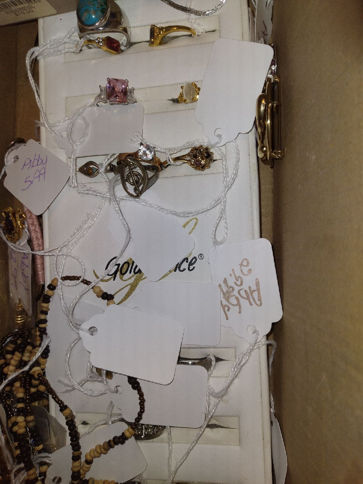 Assortment of beautiful jewelry some vintage some real some costume