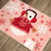 Betsey Johnson Snowman Bath Rug