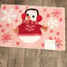 Betsey Johnson Snowman Bath Rug