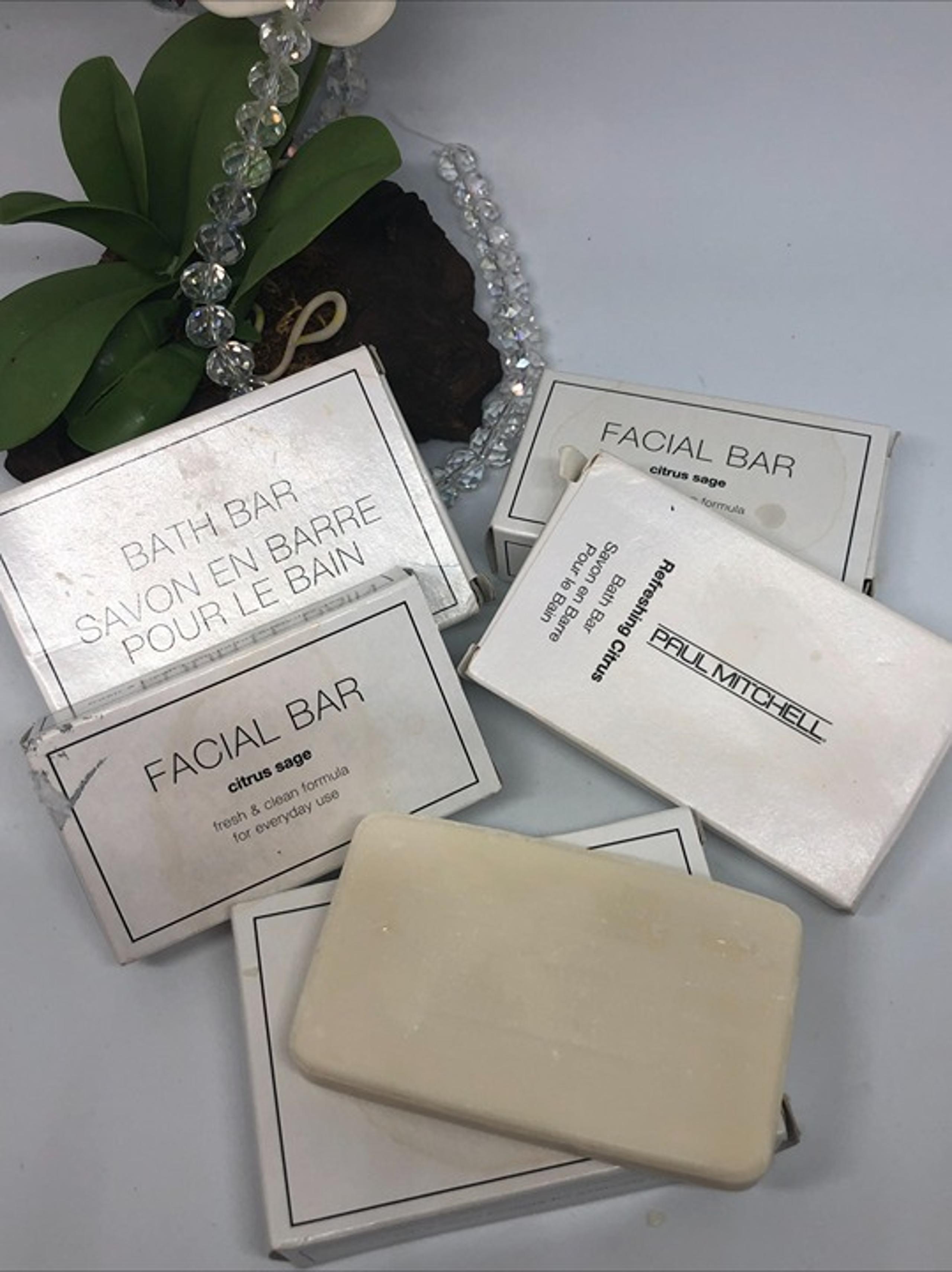 5x Paul Mitchell Citrus Sage Travel Size Bath Bar Soap and Facial Soap - New
