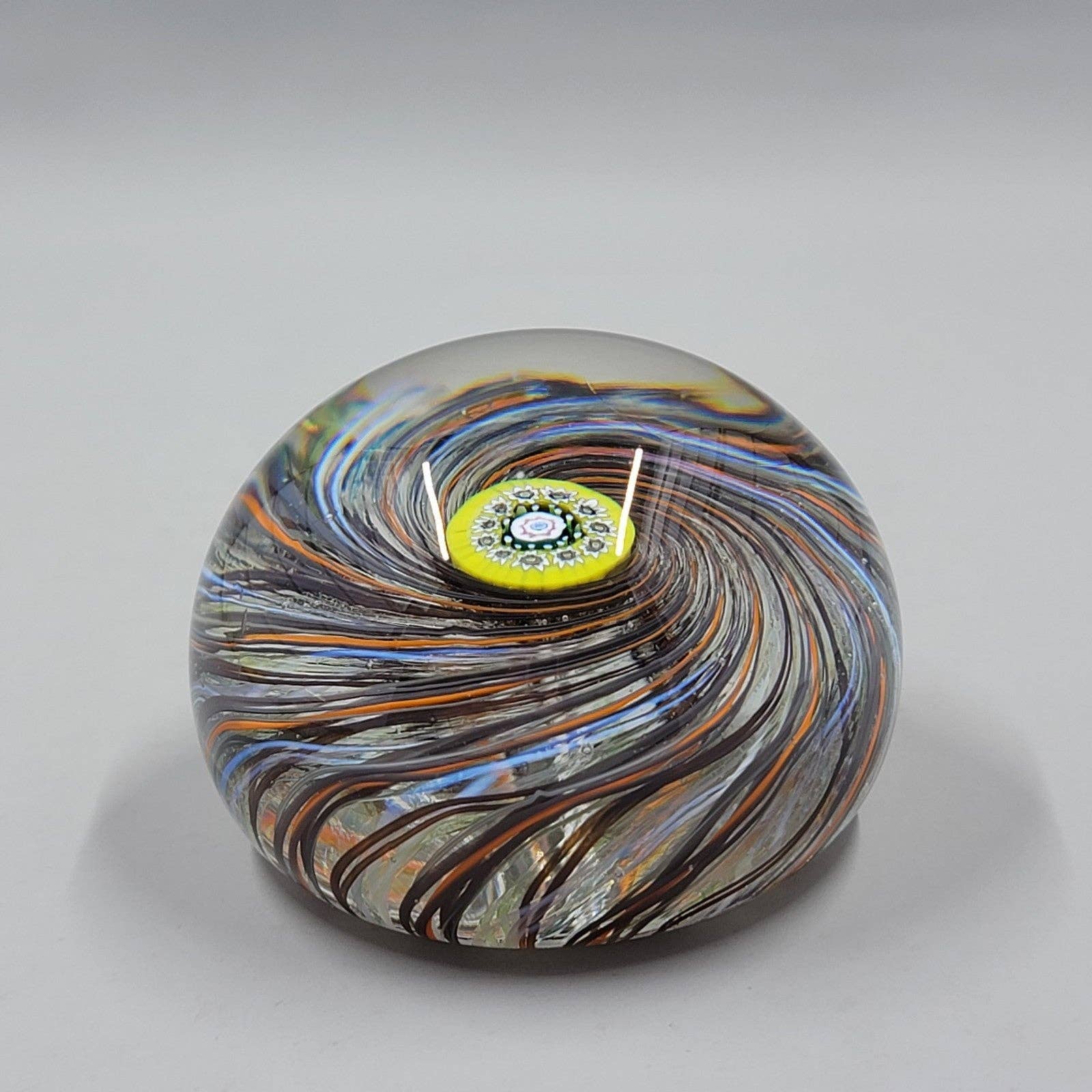 Swirl Glass Paperweight