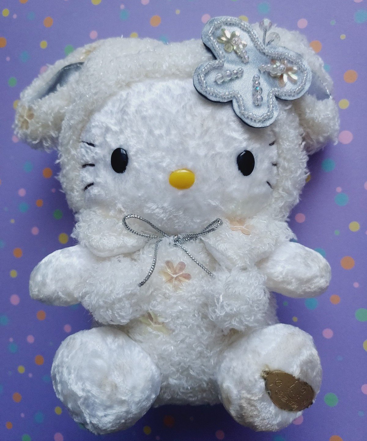 Sanrio Vintage rare Vivitix Hello Kitty doll plush collection decoration vtg