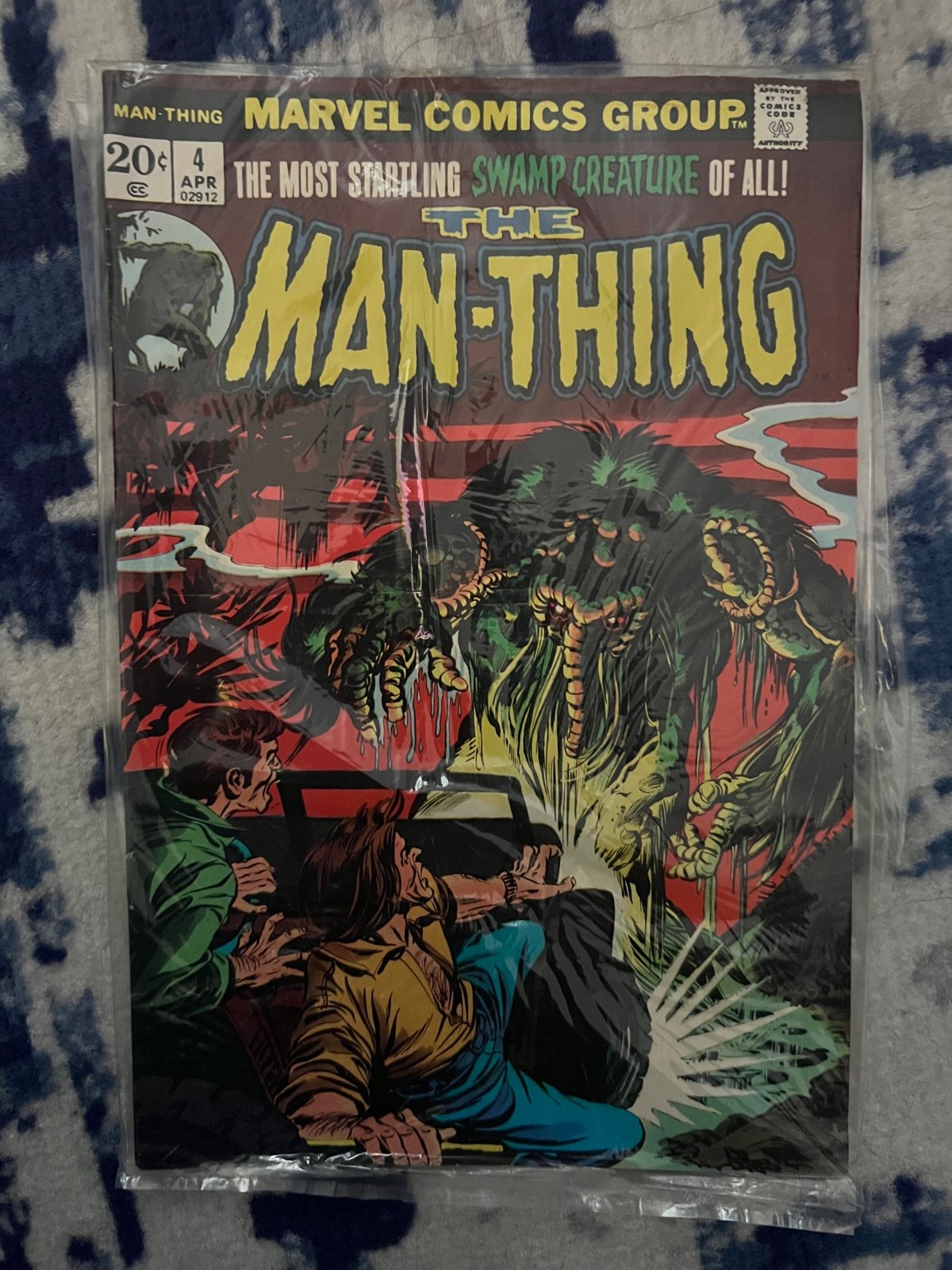 The Man Thing comic books