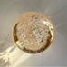 Blown Glass Bubble Sphere + LED Light