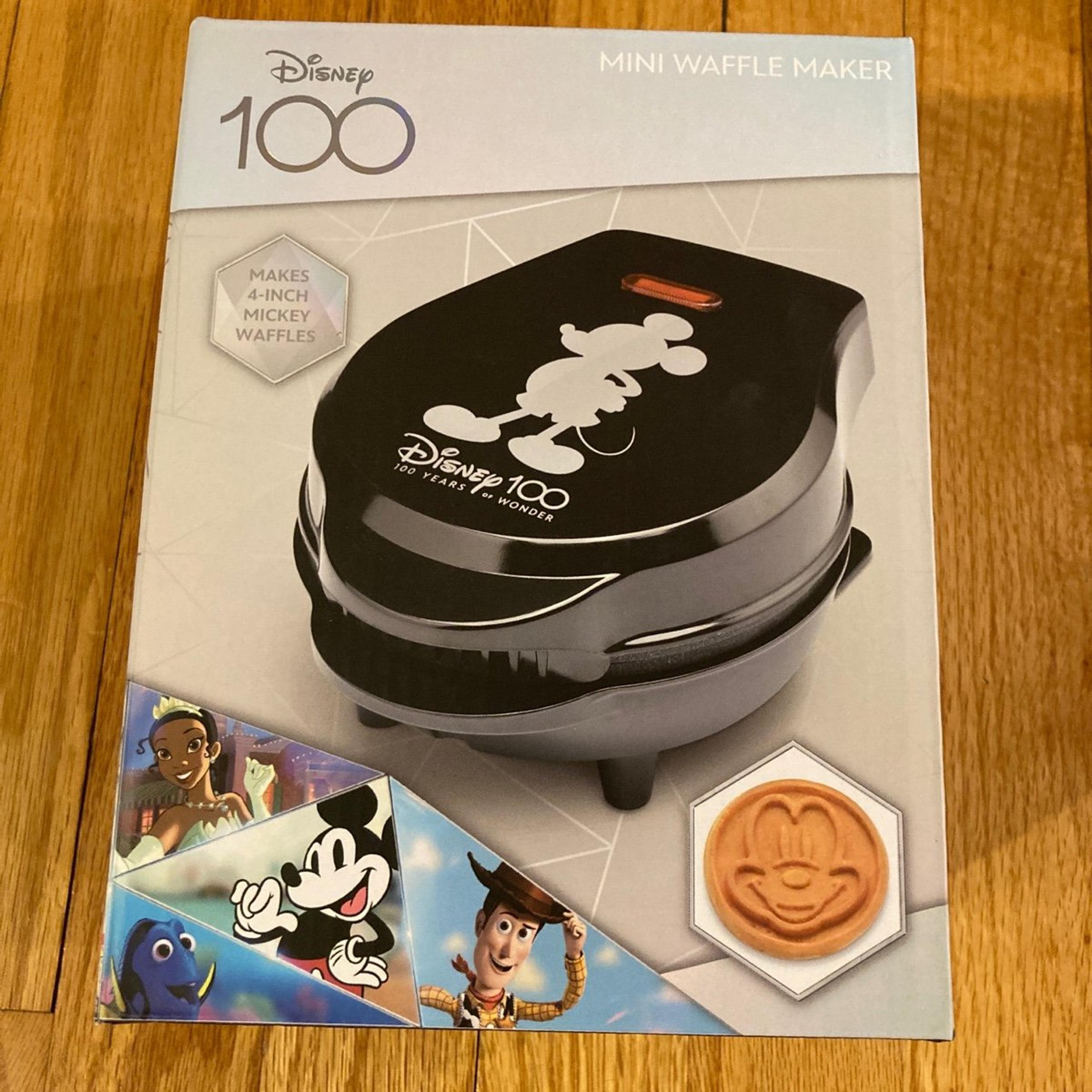 Disney 100 Mickey Mouse Mini Waffle Maker