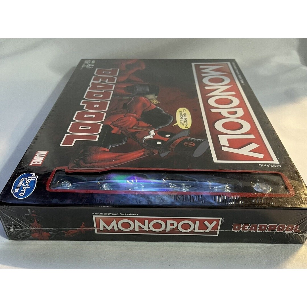 Monopoly Game: Marvel Deadpool Edition ~ Hasbro E2033 Board Game 2017 Sealed NEW sale