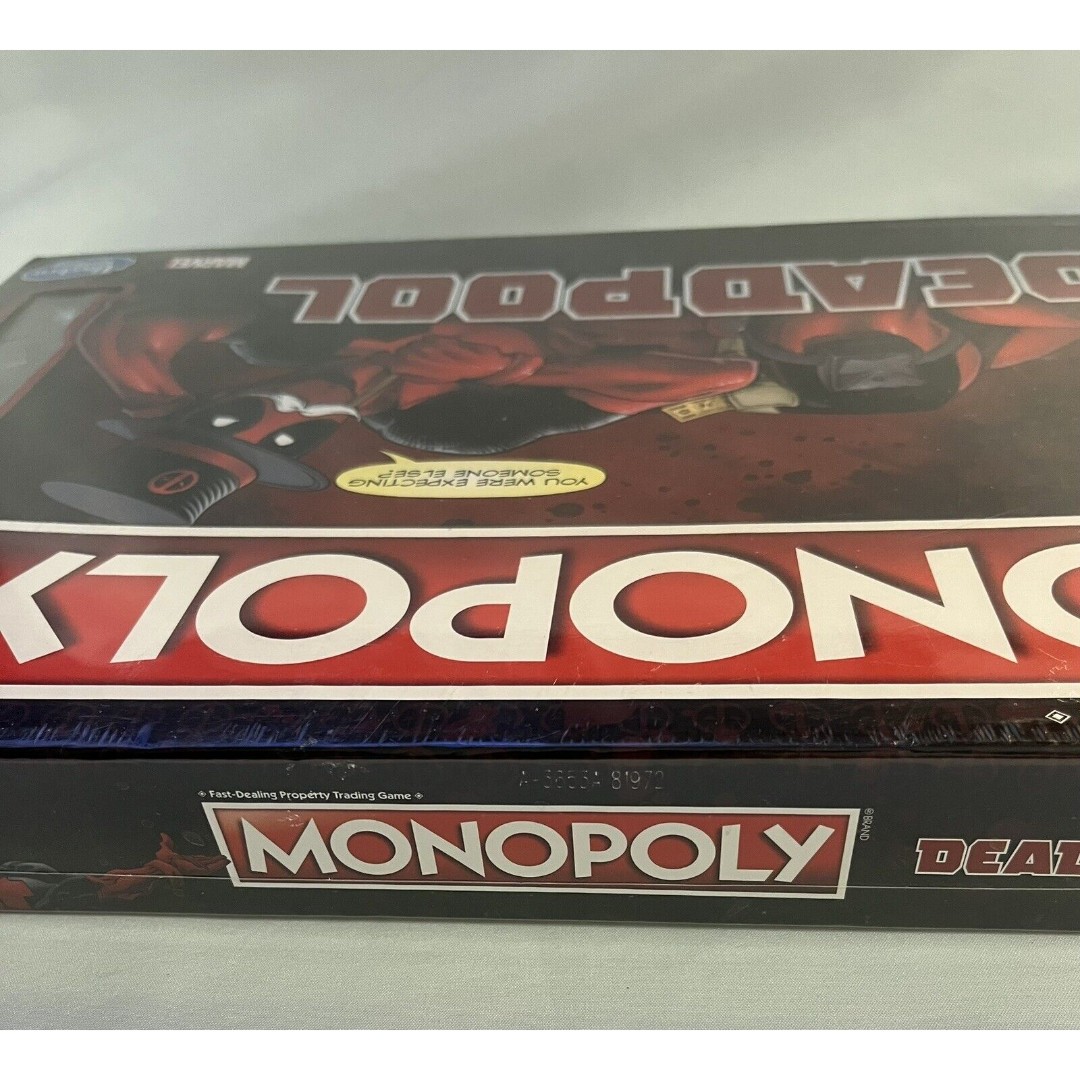 Monopoly Game: Marvel Deadpool Edition ~ Hasbro E2033 Board Game 2017 Sealed NEW sale
