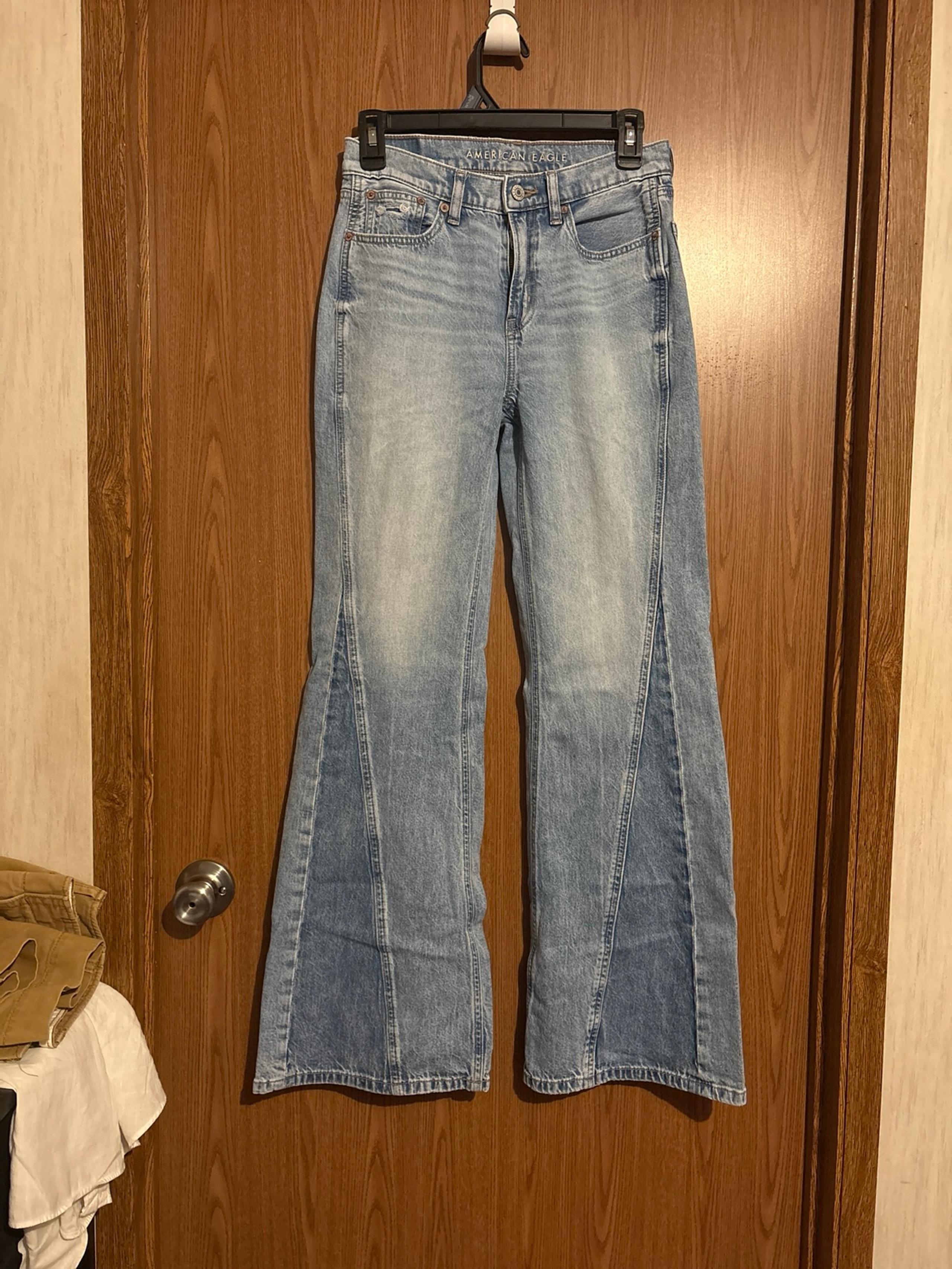 American eagle flared jeans