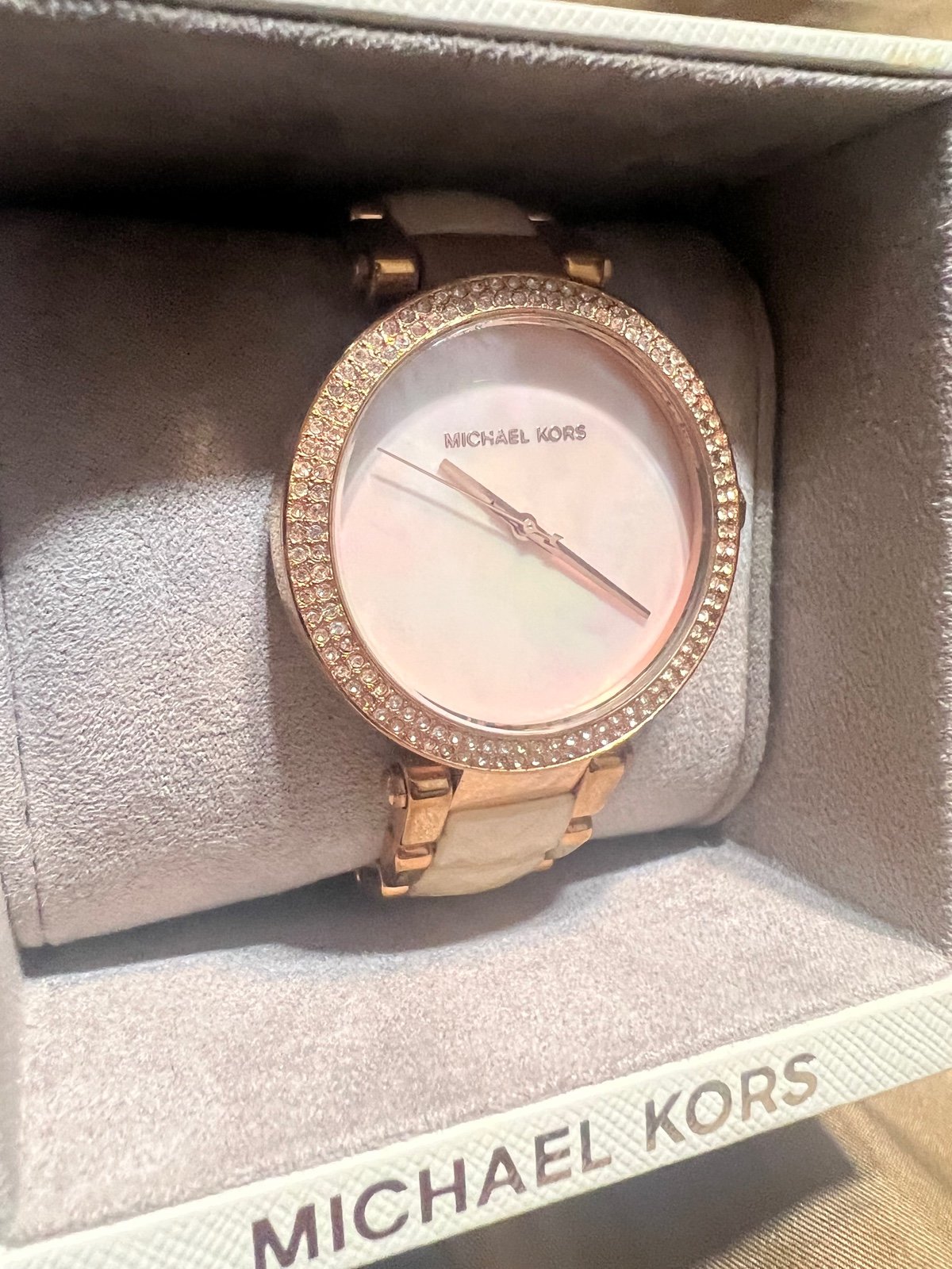 Michael Kors rose gold watches for women