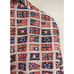 Bogari Vintage 80's Silk Bomber USA Flags Jacket Large
