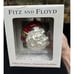 Brand New! Fitz & Floyd Blown Glass Christmas Ornament JOSN Santa Head
