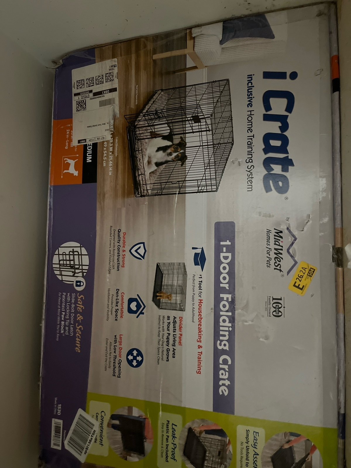 I have a dog Crete for sale