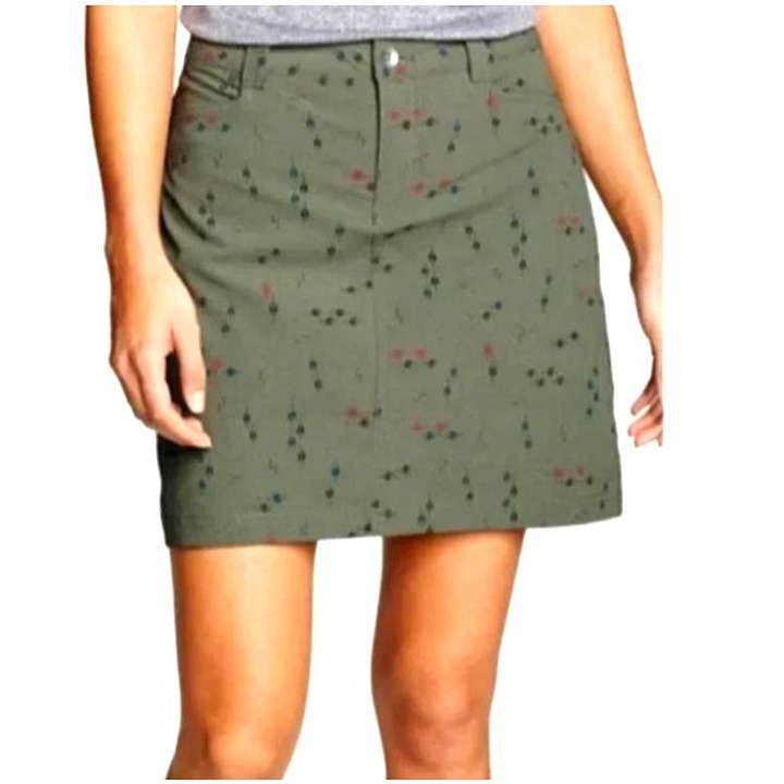 Eddie Bauer Spring Green Horizon Skort 10