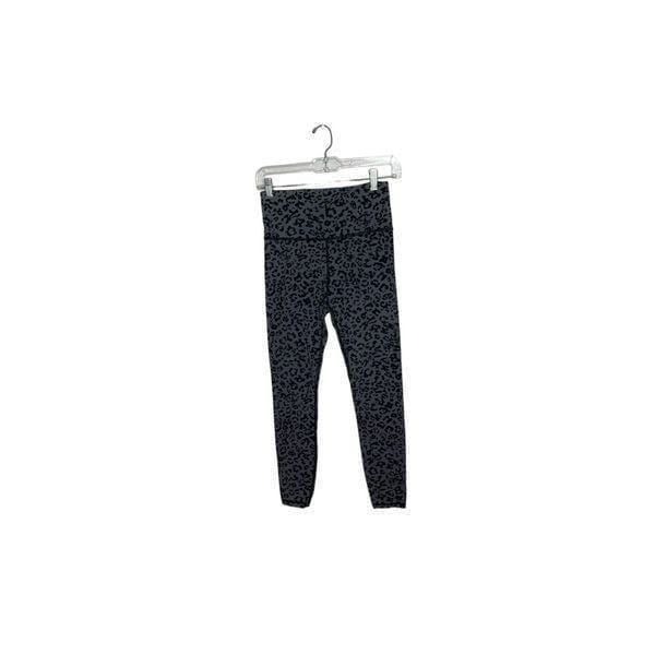 Athleta Leopard Print Elation High Rise Leggings. Size Small.