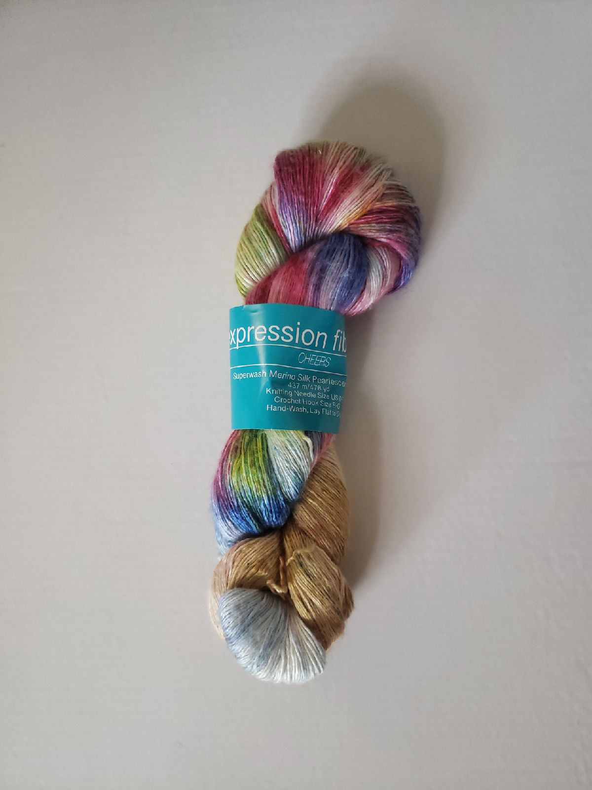 Expression fiber arts Cheers yarn