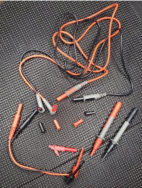 Brand New!Soft Silicone Electrician Test Leads Kit CAT III 1000V & CAT IV 600V