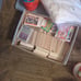 Boxes of sports cards