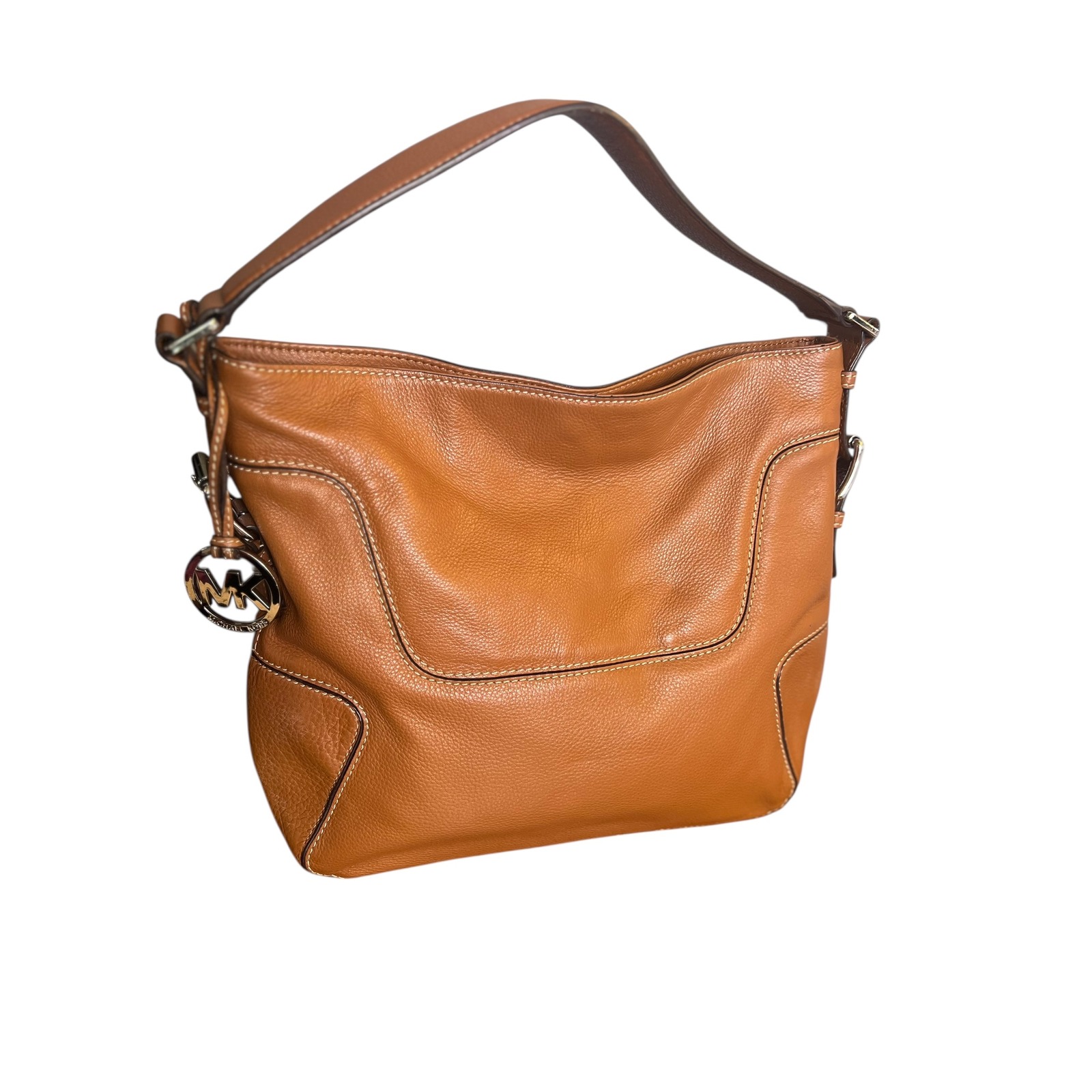 michael kors tan shoulder bag