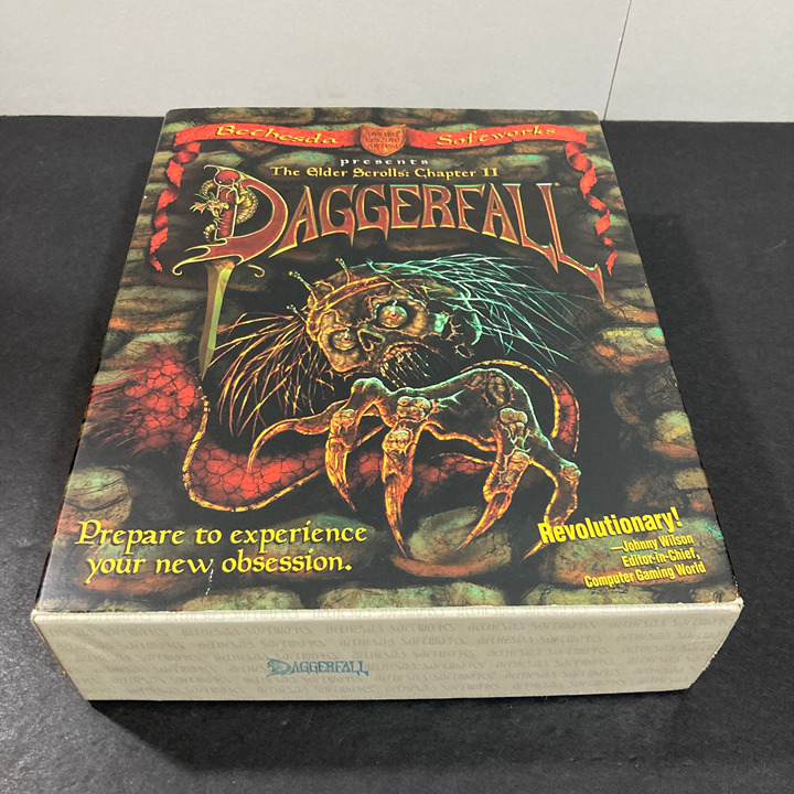 The Elder Scrolls Daggerfall PC Big Box 1996 CD-ROM Bethesda Softworks