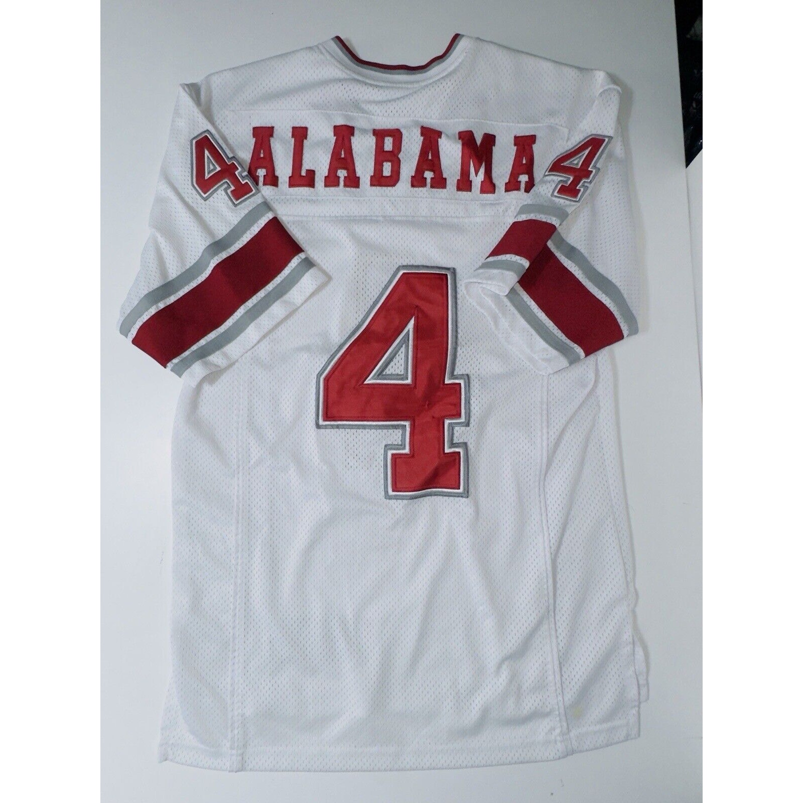 Alabama Crimson Tide Football Jersey By Colosseum Athletics #4 Size S Stitched